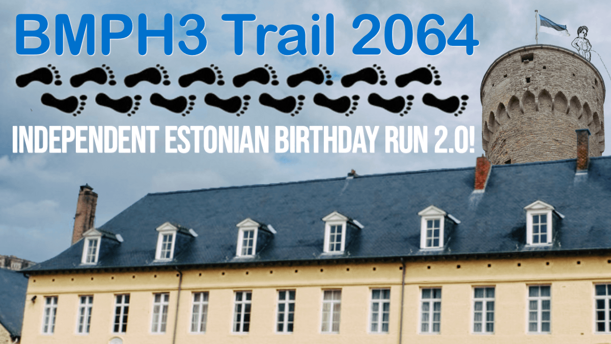 Trail #2064 – Independent Estonian Birthday Run 2.0!