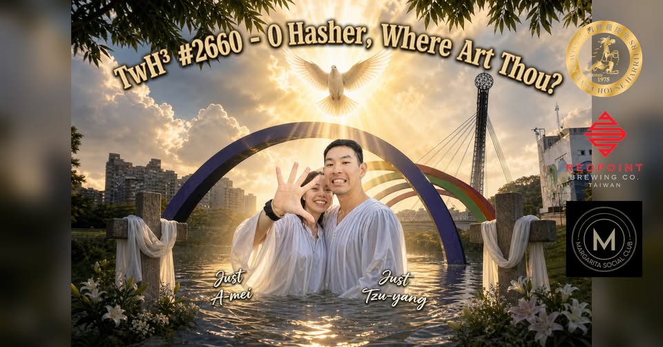 TwH³ 2660 - O Hasher, Where Art Thou?噢!捷兔跑者們!人咧??!!