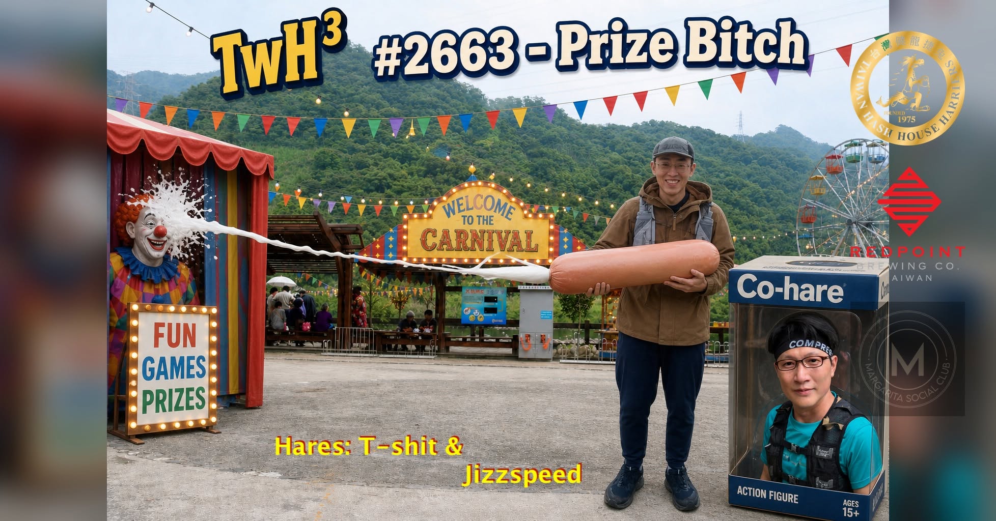 TwH³ 2663 - Prize Bitch幸運遊戲,保證有人幫你背麵粉