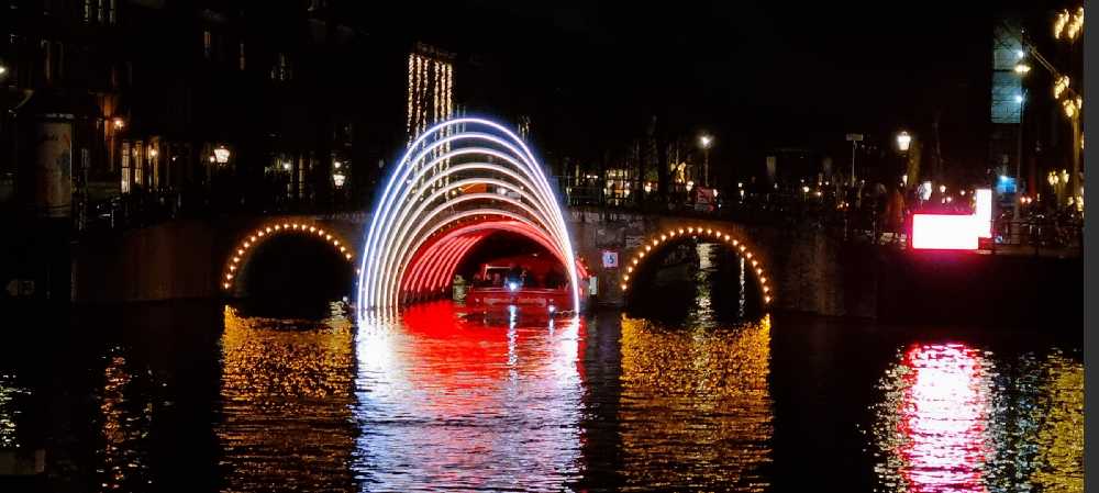 Full Moon @ the Light Festival AMS 