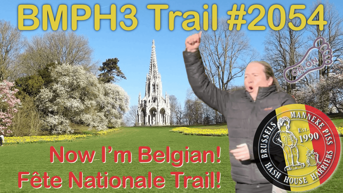 Trail #2054 – Now I’m Belgian - Fête Nationale Trail!