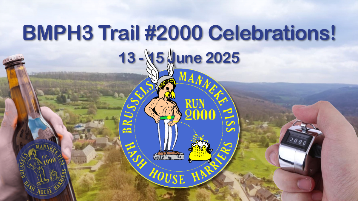 Belgian Nash Hash - BMPH3 Trail #2000!