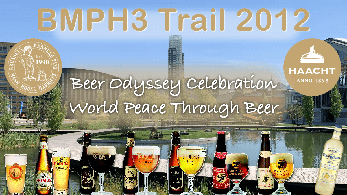 BMPH3 Trail #2014 (-2) - Beer Odyssey Celebration: World Peace Through Beer!