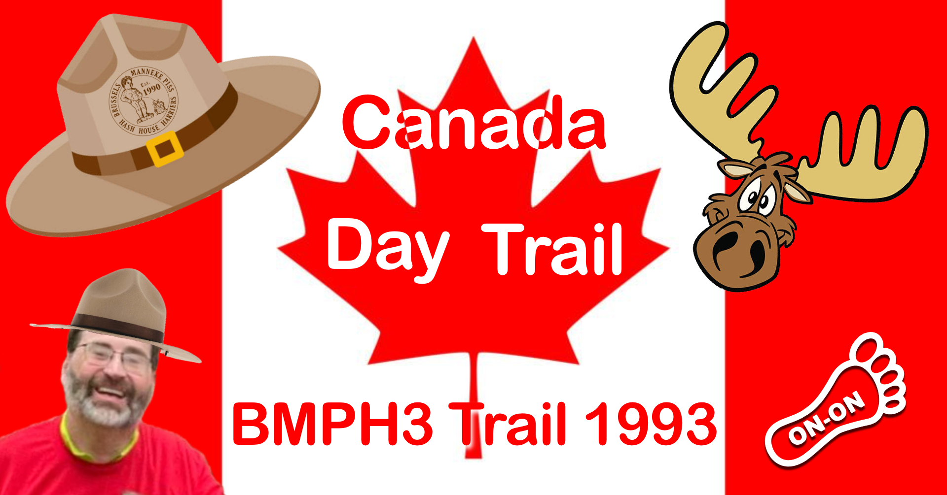 BMPH3 Trail 1993 - Canada Day Trail!